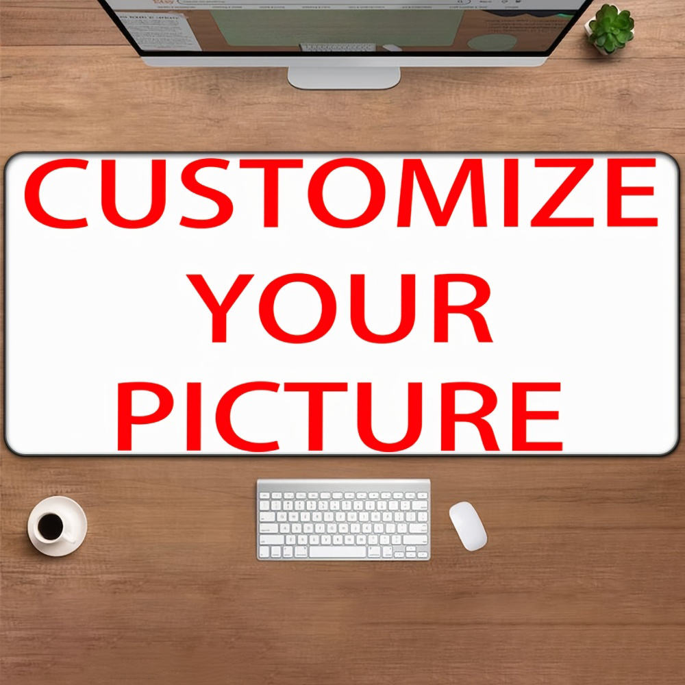 Gaming Accessories For Desk - Custom Pattern Mousepad Waterproof Non-Slip Rubber