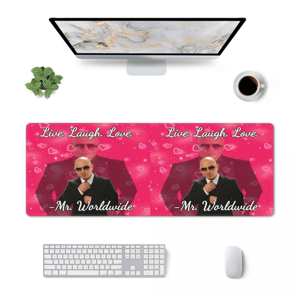 Gaming Accessories For Pc - Large Mouse Pad Mr Worldwide Live