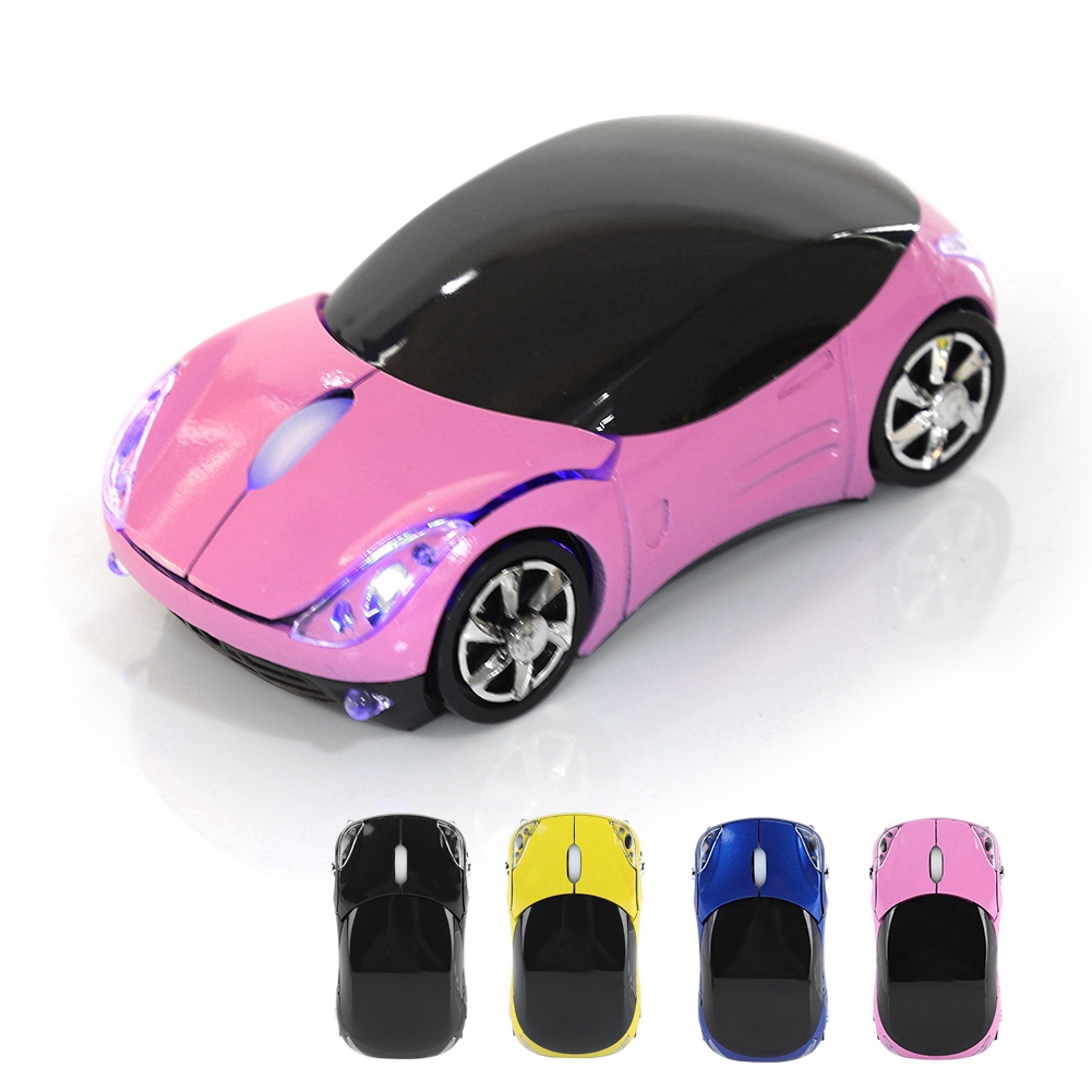 Gaming Accessories Pink - 2.4G Wireless Mouse Optical Mouse 1600DPI