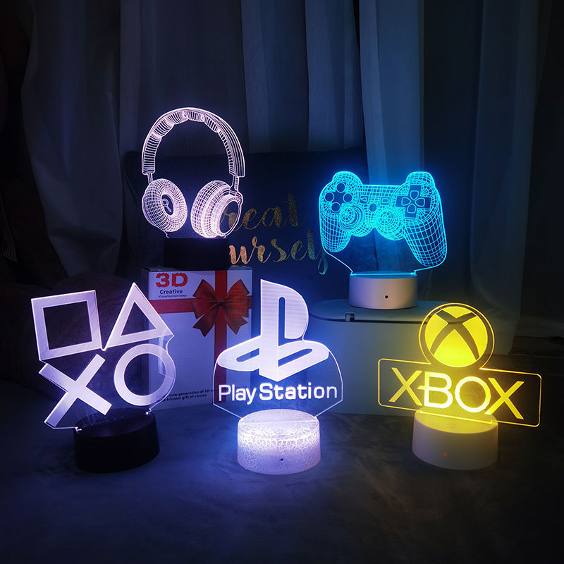 Accessories For Your Gaming Room - Lamp, Night Light, Table Lamp 3D