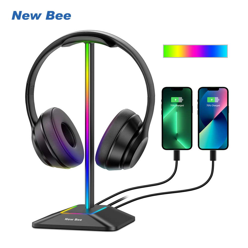 New Bee Z8 RGB Headphones Stan - Gaming Accessories Sale ulasan dan harga