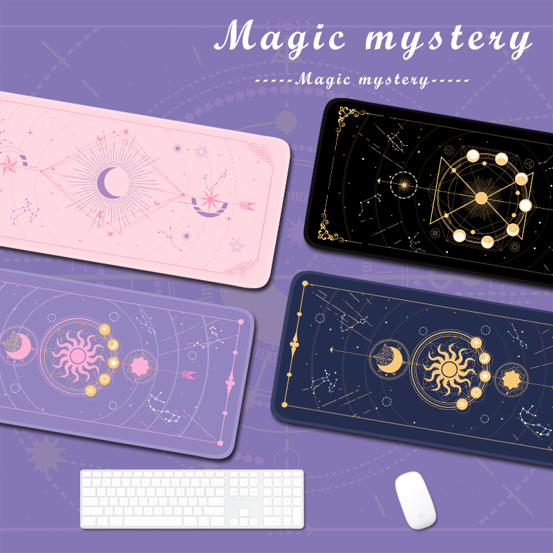 Magic Moon Star Purple  Extra  - Gaming Accessories For Desk ulasan dan harga