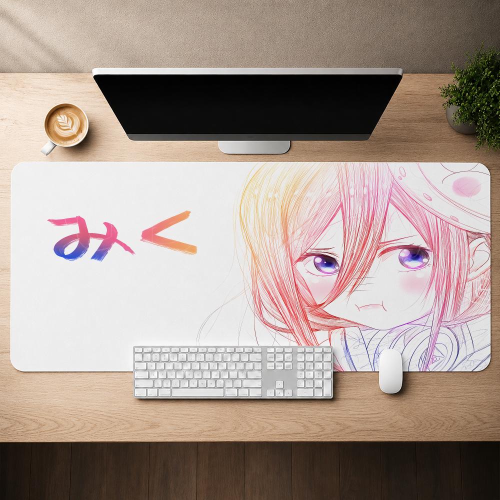 Art Line Drawing Miku Nakano M - Gaming Accessories Drawing ulasan dan harga