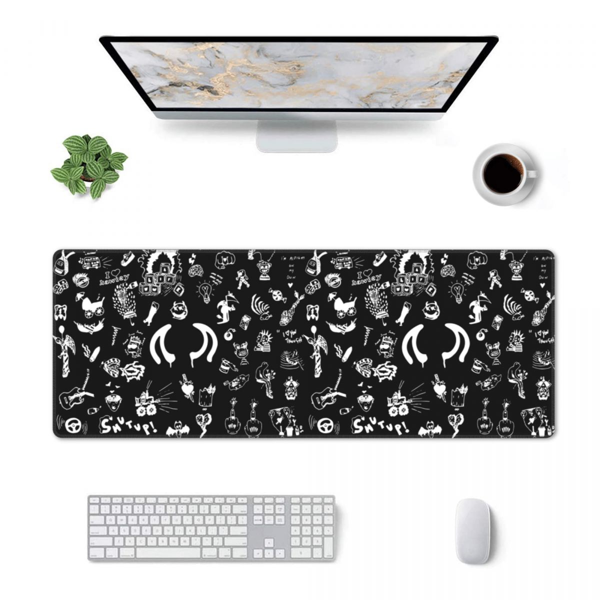 Large Mouse Pad Yungblud Drawi - Gaming Accessories Drawing ulasan dan harga