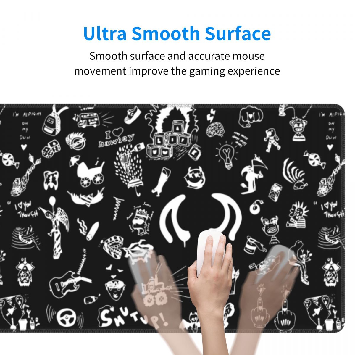 Large Mouse Pad Yungblud Drawi - Gaming Accessories Drawing ulasan dan harga