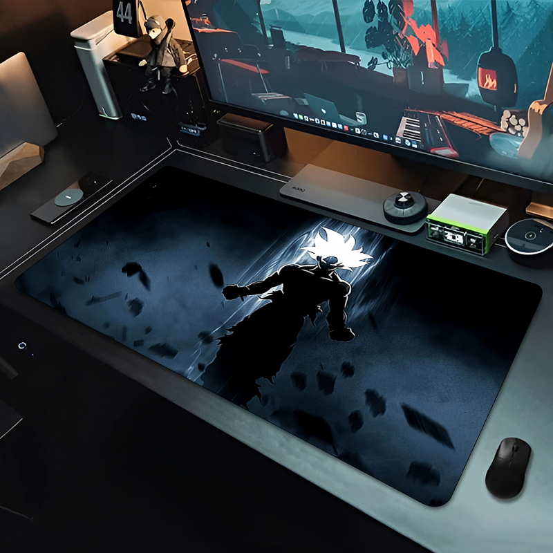 DBZ Black Anime Mouse Pad Drag - Gaming Accessories For Desk ulasan dan harga