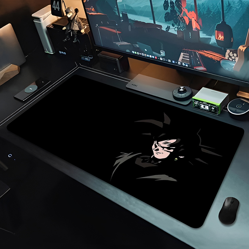 DBZ Black Anime Mouse Pad Drag - Gaming Accessories For Desk ulasan dan harga