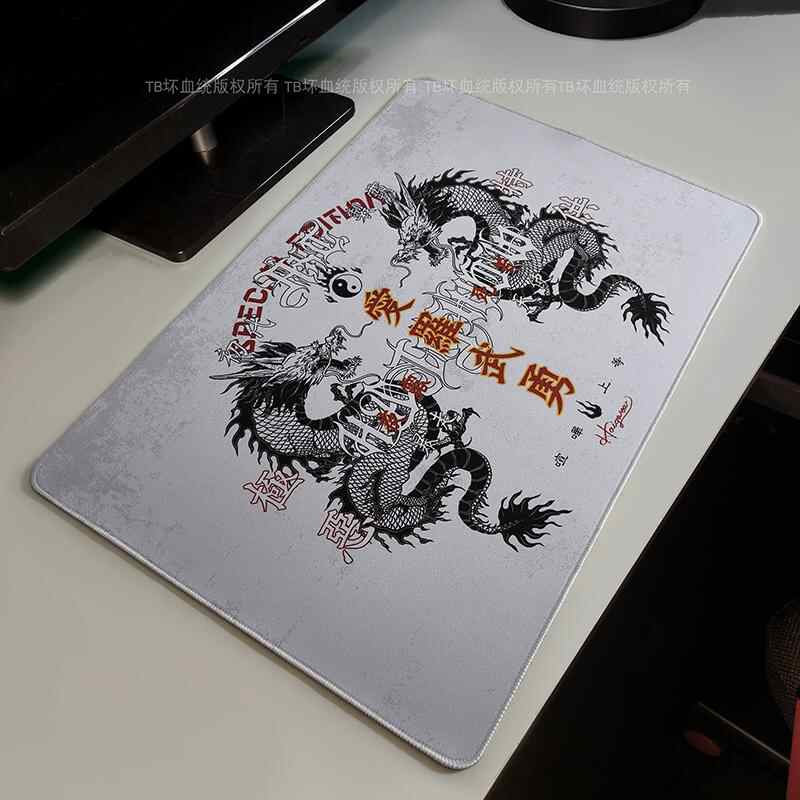 Retro Dragon Talisman Mouse Pa - Gaming Accessories For Desk ulasan dan harga