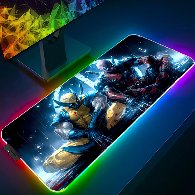 LED Mouse Pad Gaming Backlight - Gaming Accessories For Pc ulasan dan harga