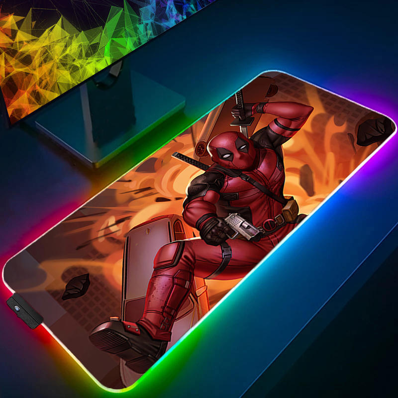 LED Mouse Pad Gaming Backlight - Gaming Accessories For Pc ulasan dan harga