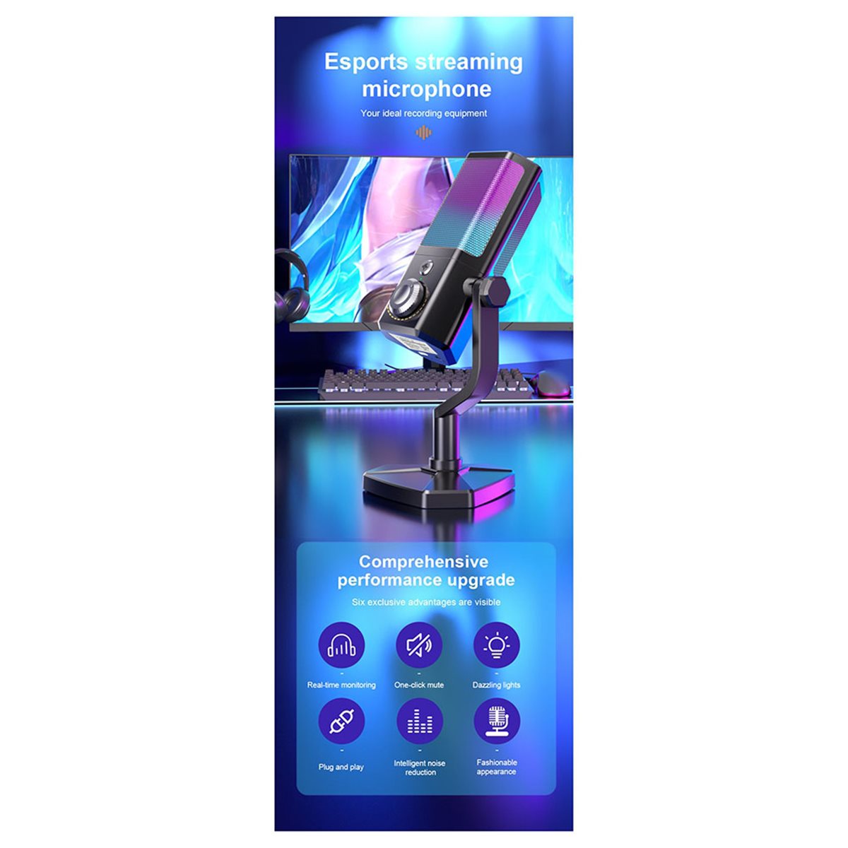 Can buy RGB Microphone Gaming  - Gaming Accessories To Buy ulasan dan harga