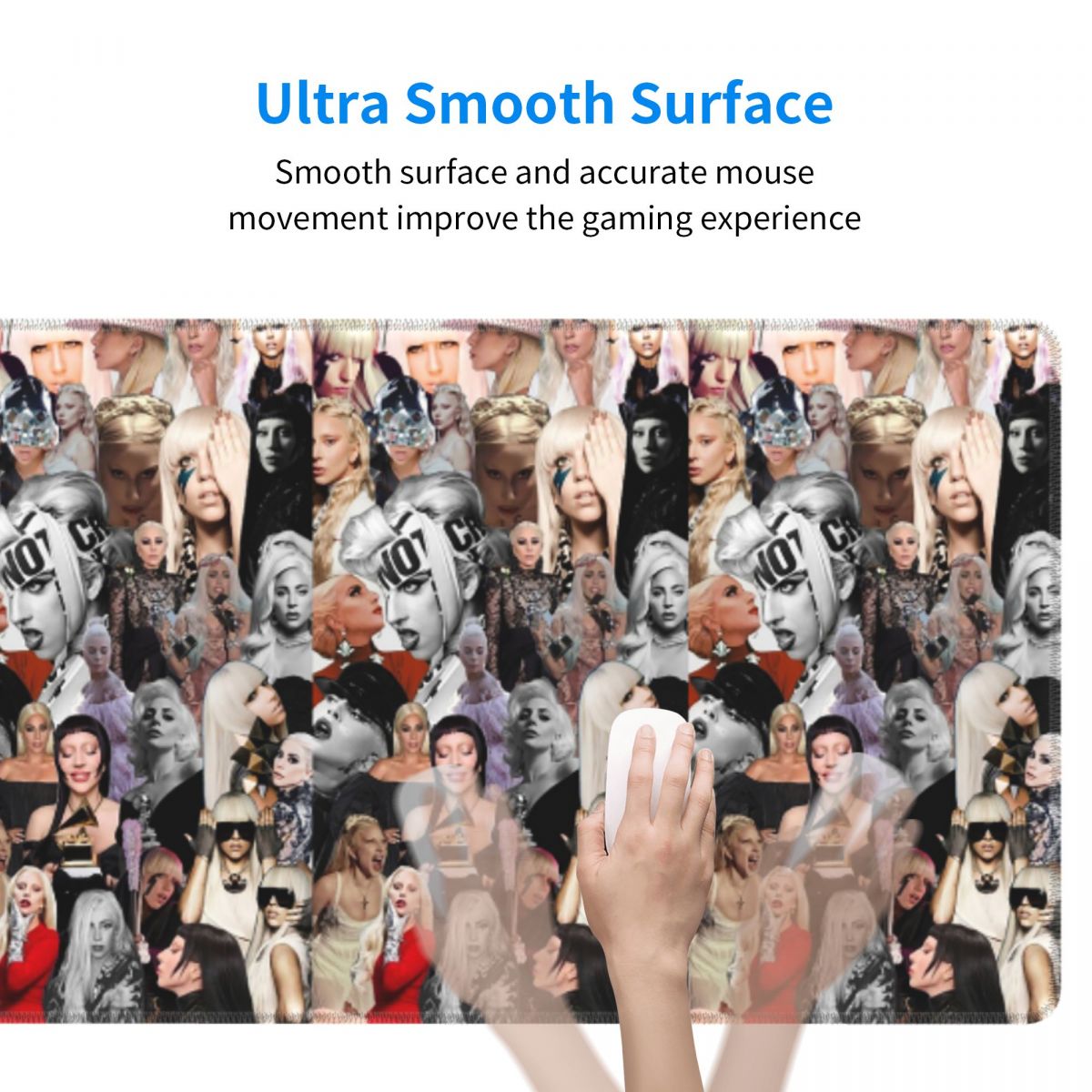 Large Mouse Pad Drawing Lady G - Gaming Accessories Drawing ulasan dan harga