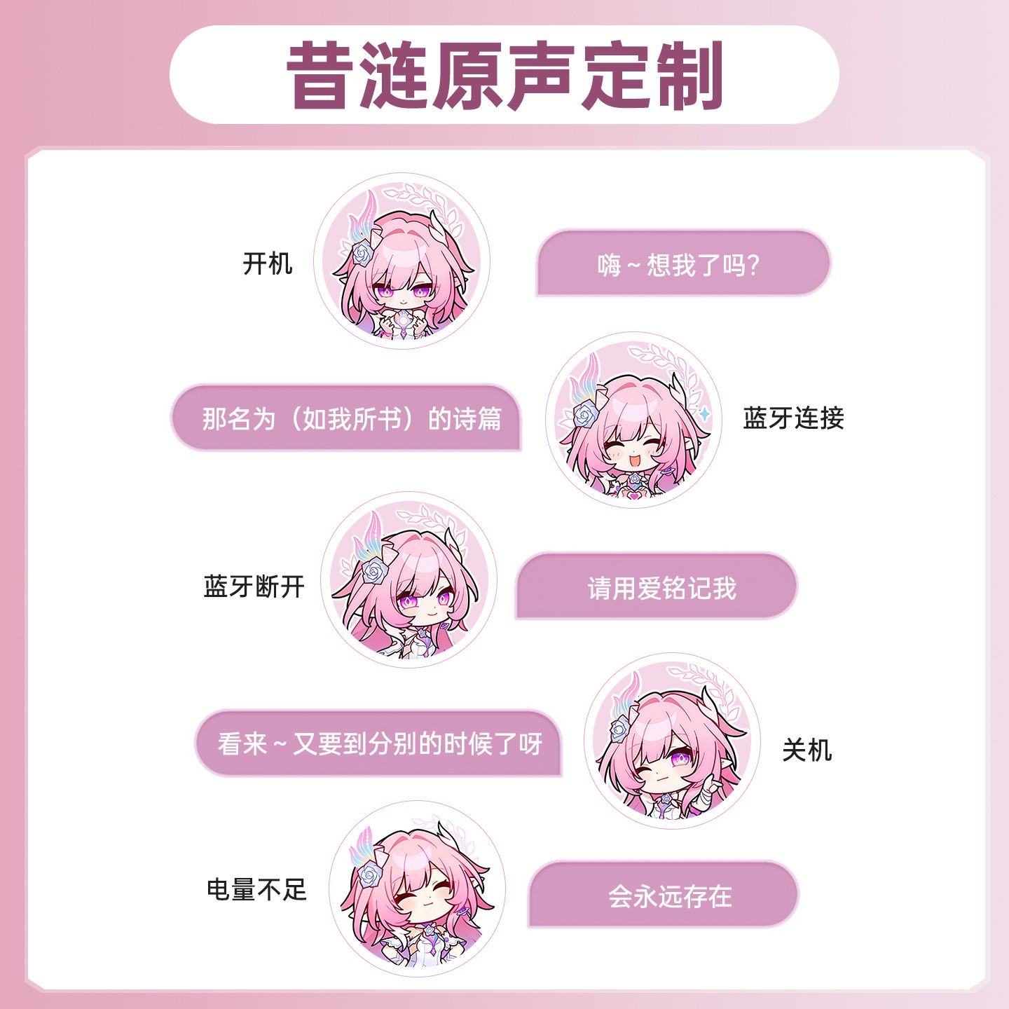 Cyrene Honkai：Star Rail Game B - Gaming Accessories To Gift ulasan dan harga