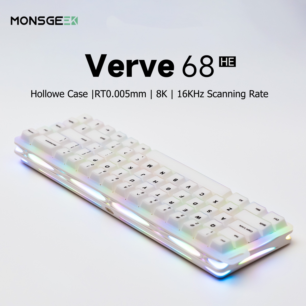 AKKO X MonsGeek Verve 68 HE Ke - Gaming Accessories Pink ulasan dan harga