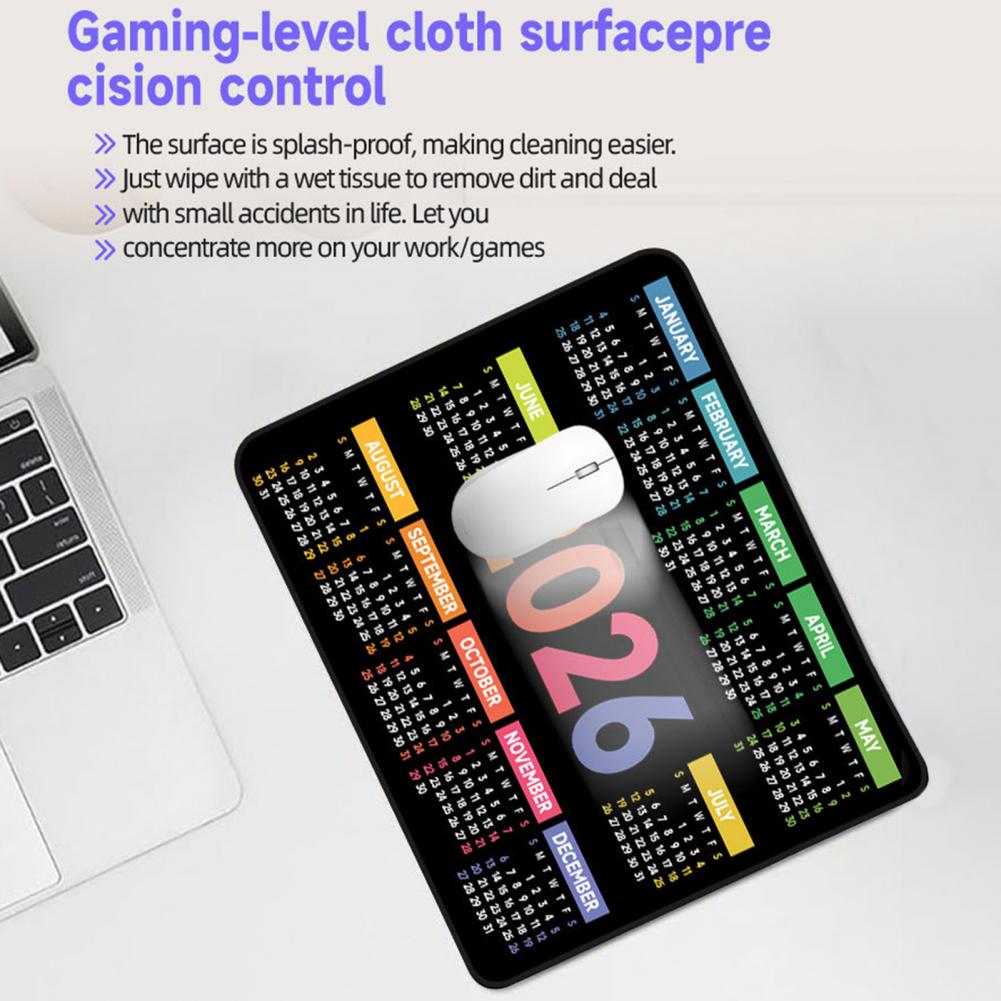 2026 Calendar Mouse Pad Waterp - Gaming Accessories For Desk ulasan dan harga