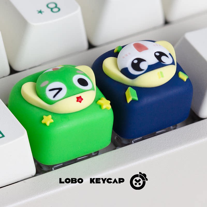 Keroro Themed Anime Keycaps Me - Gaming Accessories To Gift ulasan dan harga