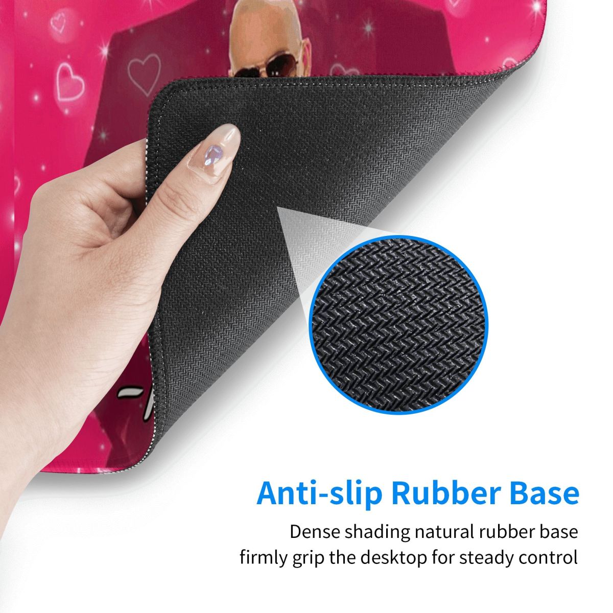 Large Mouse Pad Mr Worldwide L - Gaming Accessories For Pc ulasan dan harga
