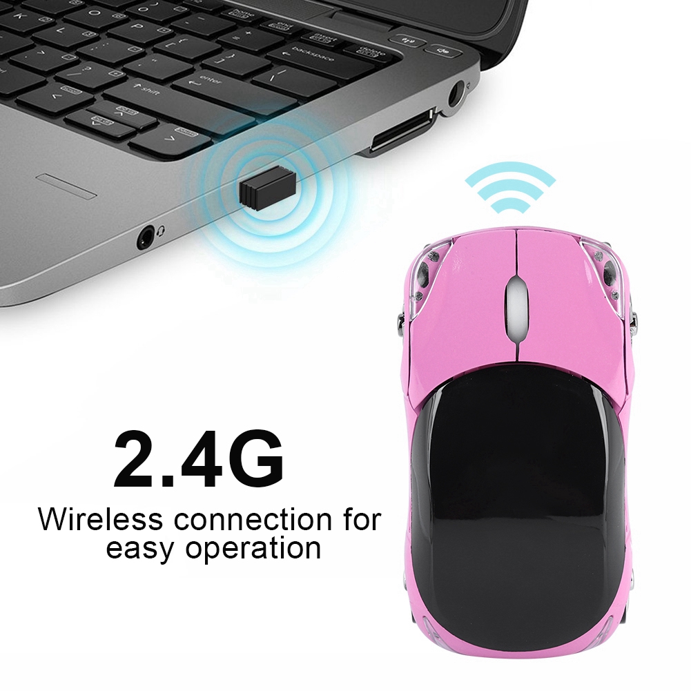 2.4G Wireless Mouse Optical Mo - Gaming Accessories Pink ulasan dan harga