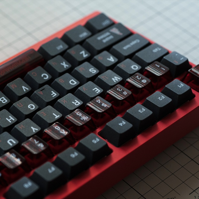 Soviet Black Theme Keycaps Set - Gaming Accessories To Gift ulasan dan harga