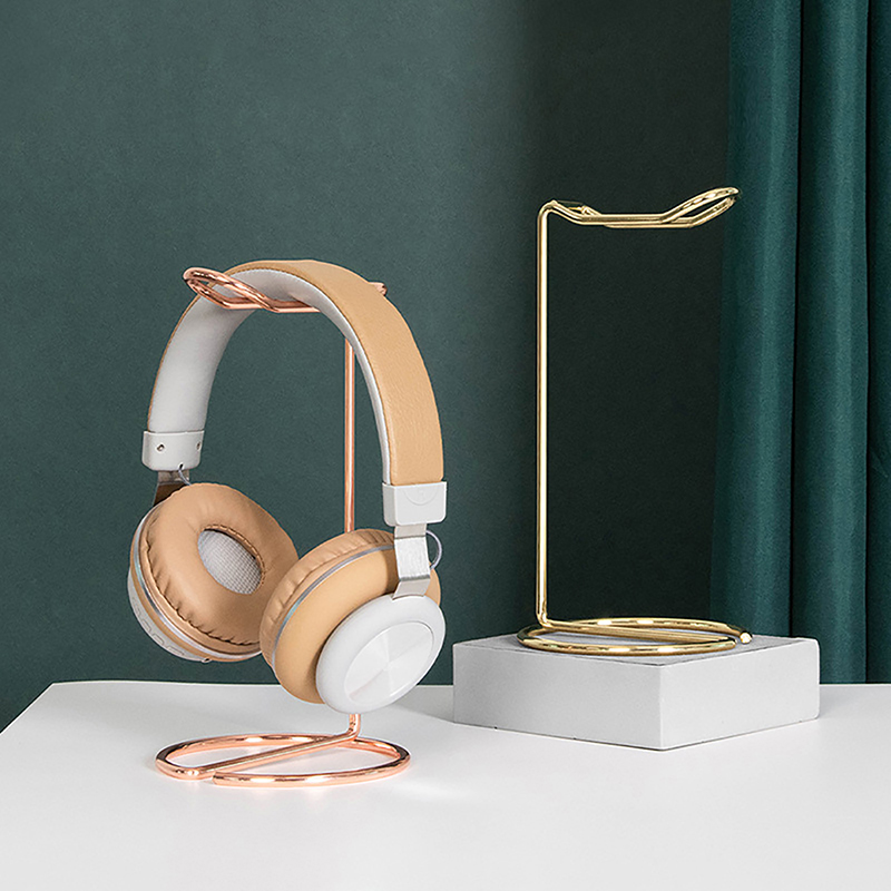 1pc Iron Line Headphone Stand  - Gaming Accessories Sale ulasan dan harga